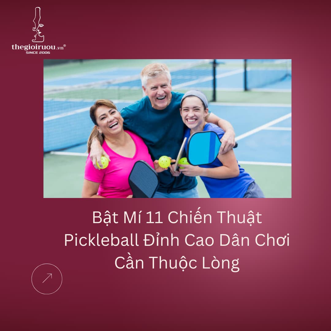 Bật Mí 11 Chiến Thuật Pickleball Đỉnh Cao Dân Chơi Cần Thuộc Lòng