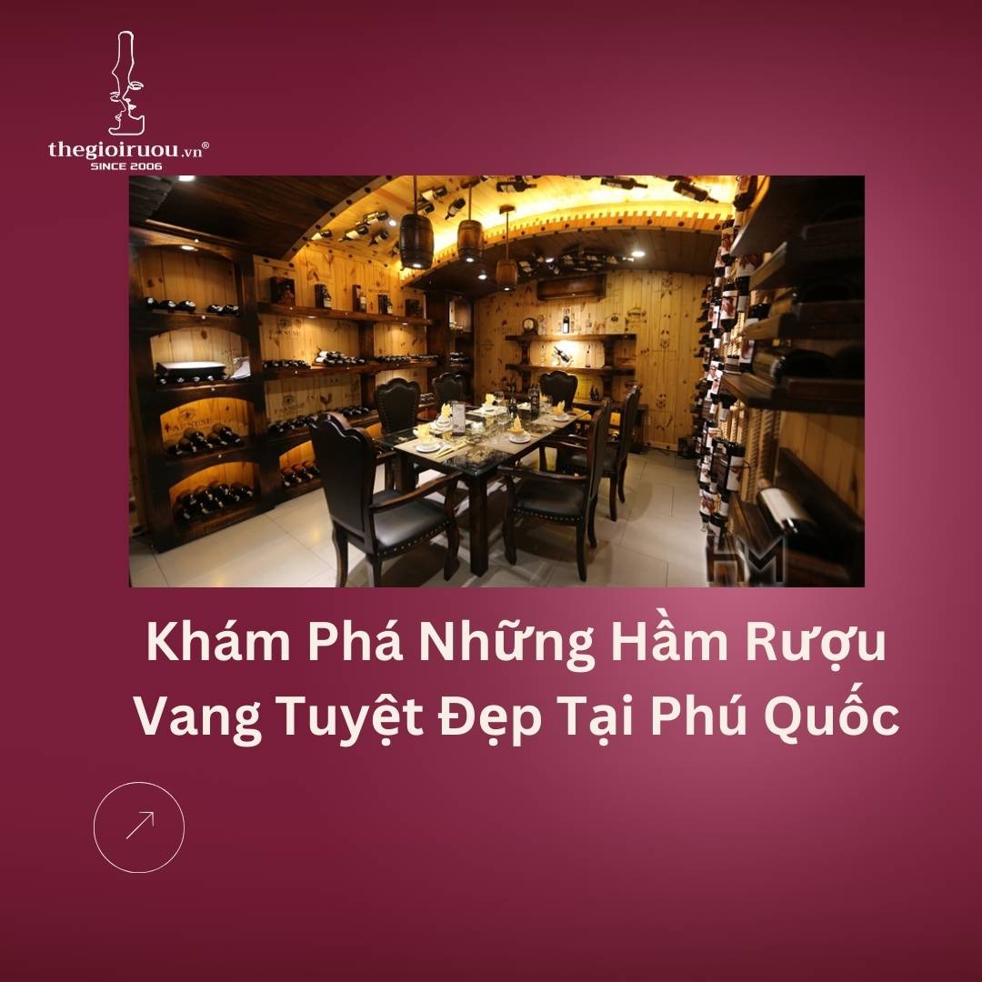 Khám Phá Những Hầm Rượu Vang Tuyệt Đẹp Tại Phú Quốc