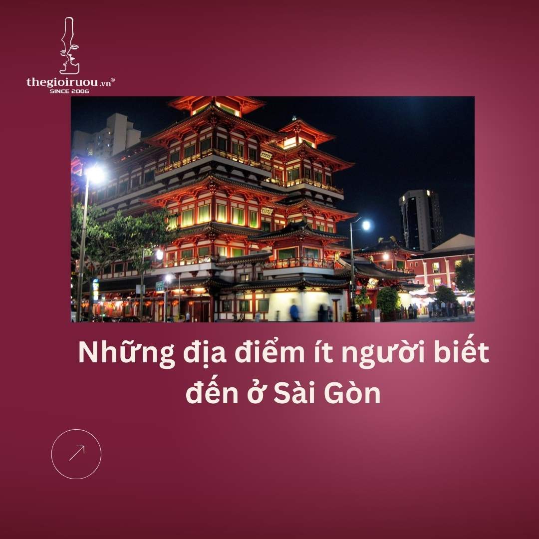 Những địa điểm ít người biết đến ở Sài Gòn