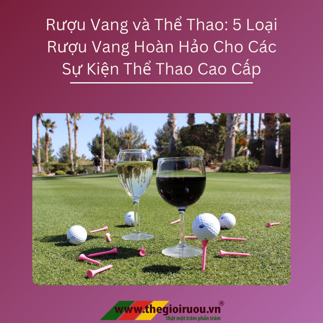 Rượu Vang và Thể Thao: 5 Loại Rượu Vang Hoàn Hảo Cho Các Sự Kiện Thể Thao Cao Cấp
