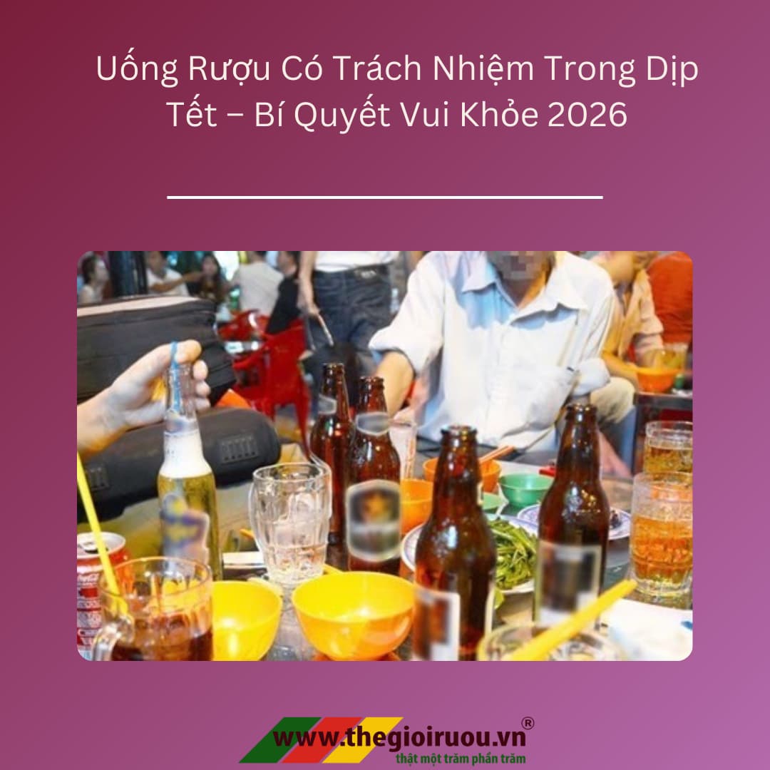 Uống Rượu Có Trách Nhiệm Trong Dịp Tết – Bí Quyết Vui Khỏe 2026