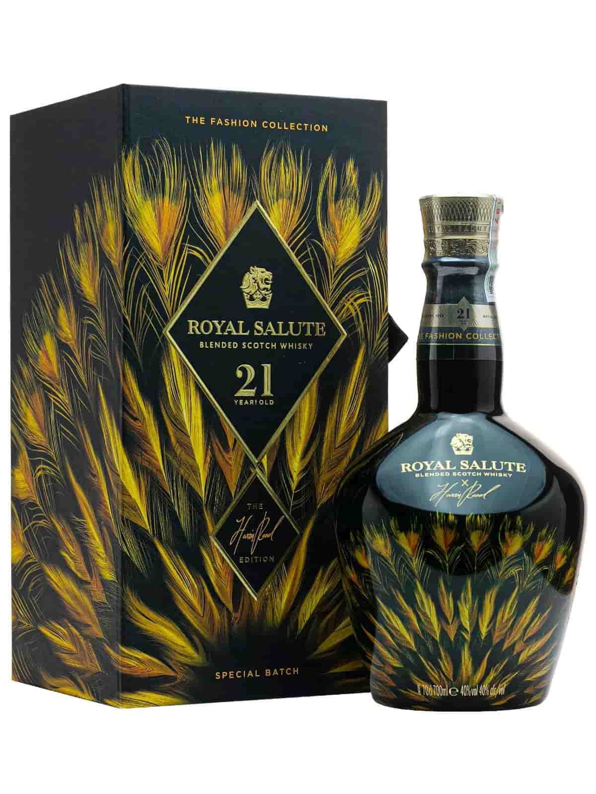 Chivas 21 Harris Reeded Gold
