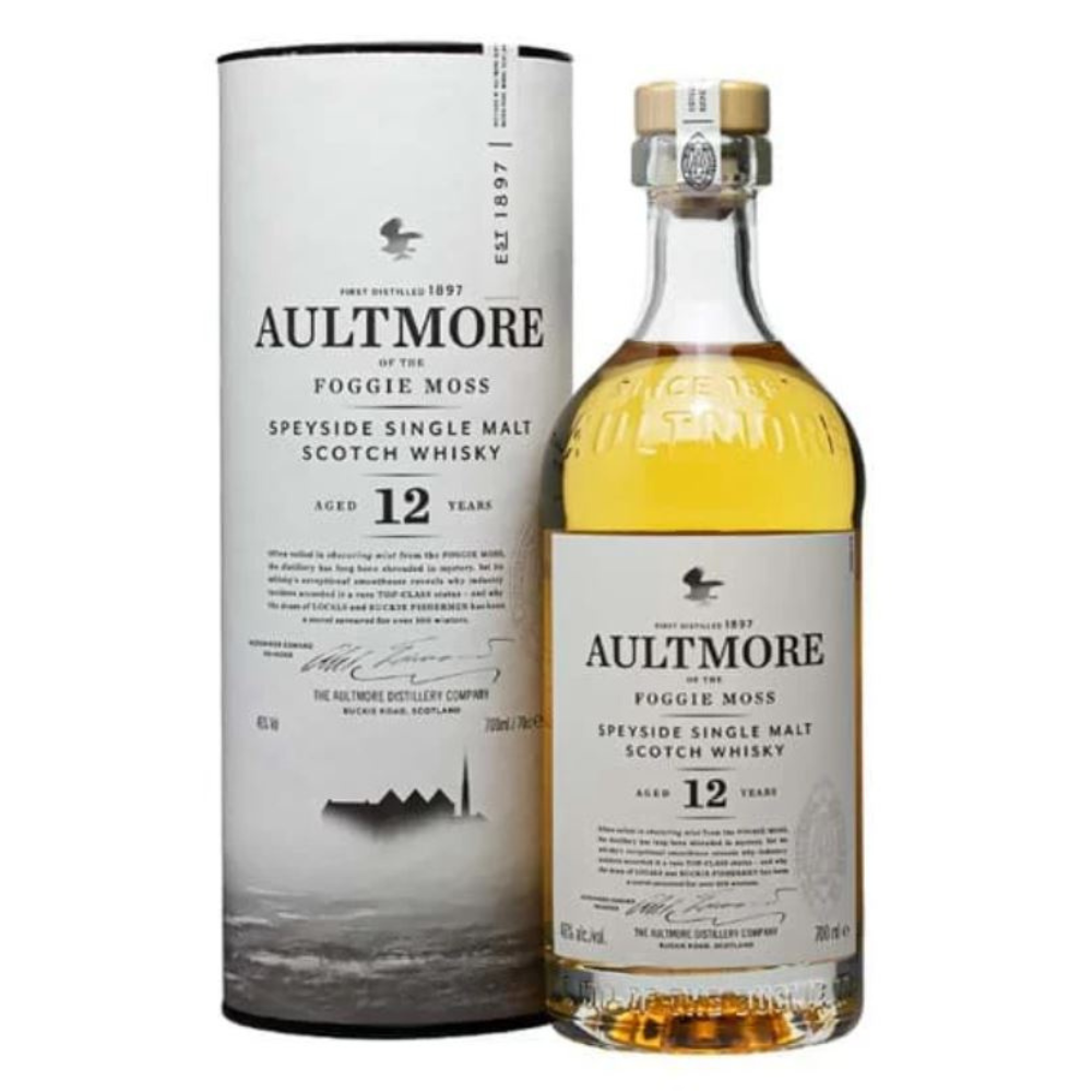 Whisky Aultmore 12 Year Old 700ml Cty