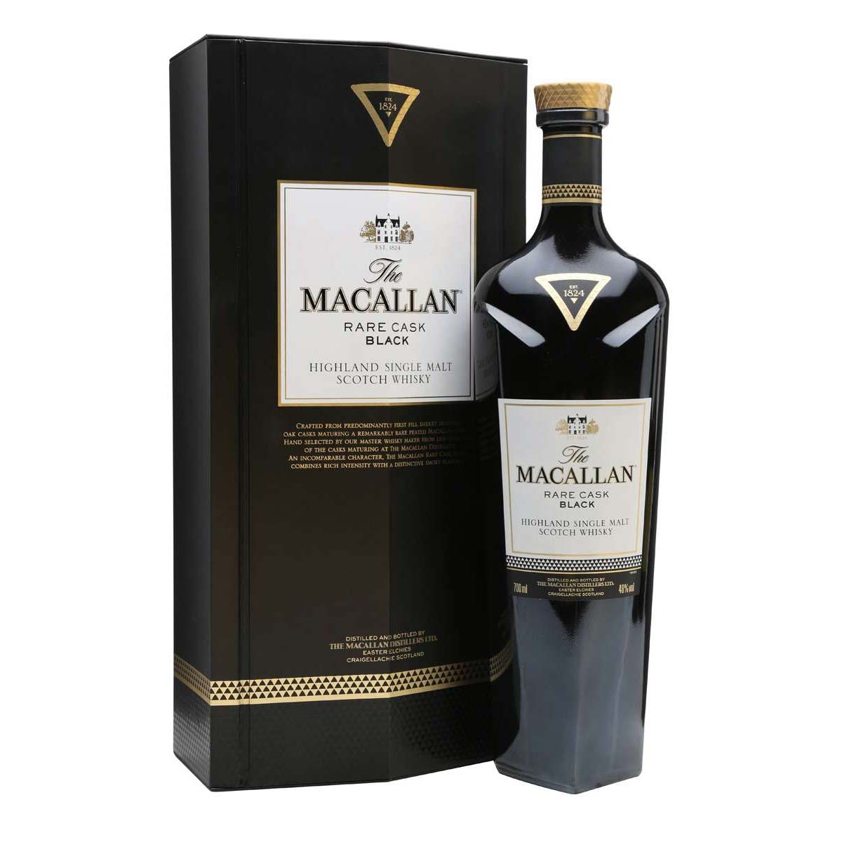 Rượu Macallan 1824 Rare Cask Black limited 70cl - duty