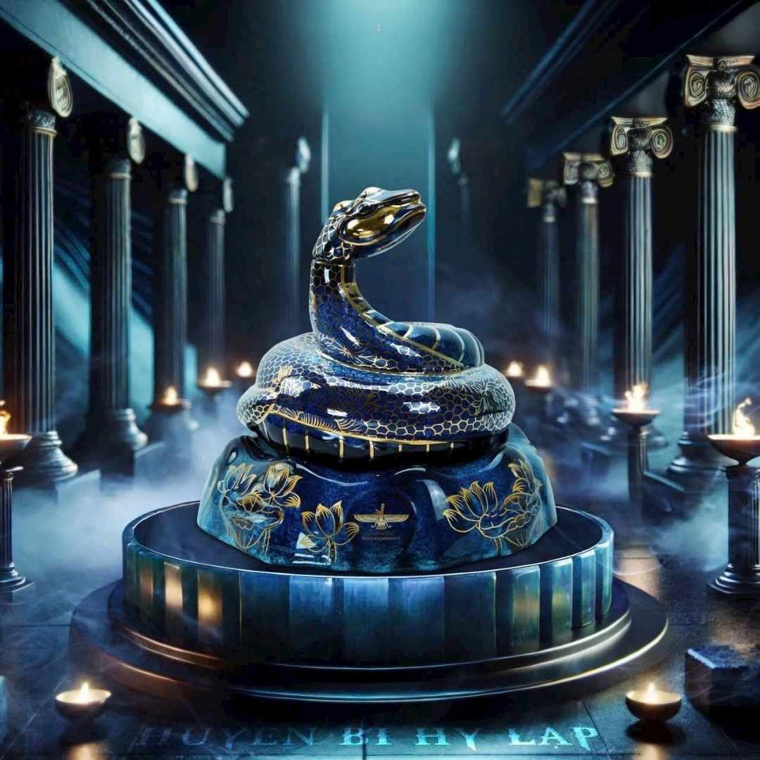 Rượu Rắn Sứ Super Vip Doha – Bích Tỵ Hoàng Kim