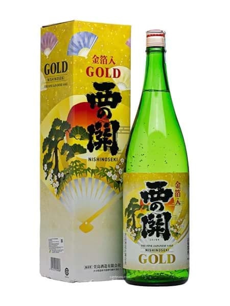 Rượu Sake NishinoSeki Lá Vàng 720ml